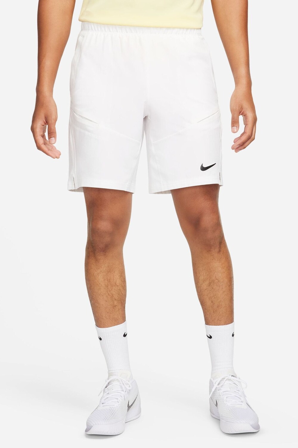 

Теннисные шорты Dri Fit Advantage 9 дюймов Nike, белый