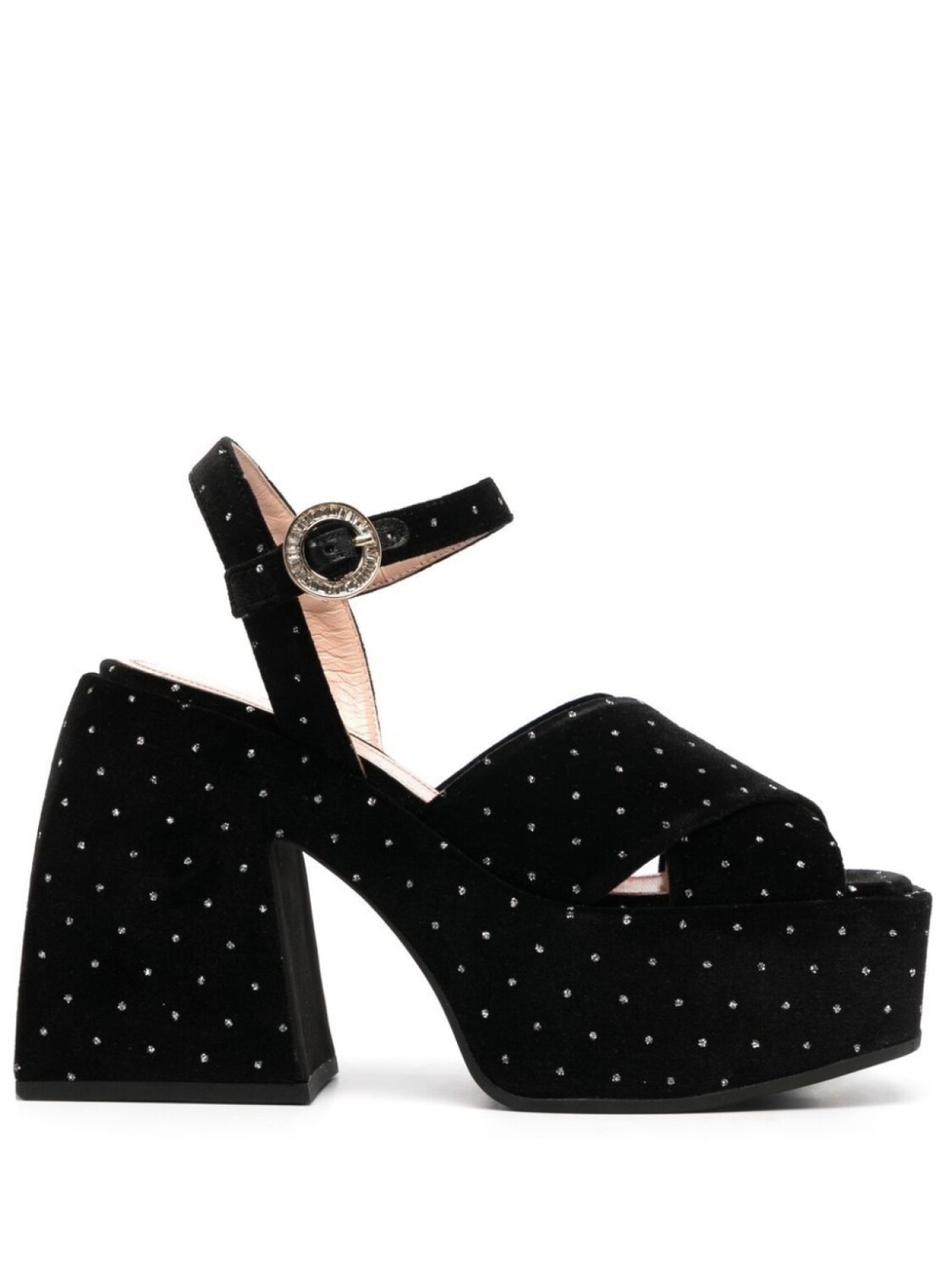 

Nodaleto босоножки Bulla Joni 110 на платформе, черный