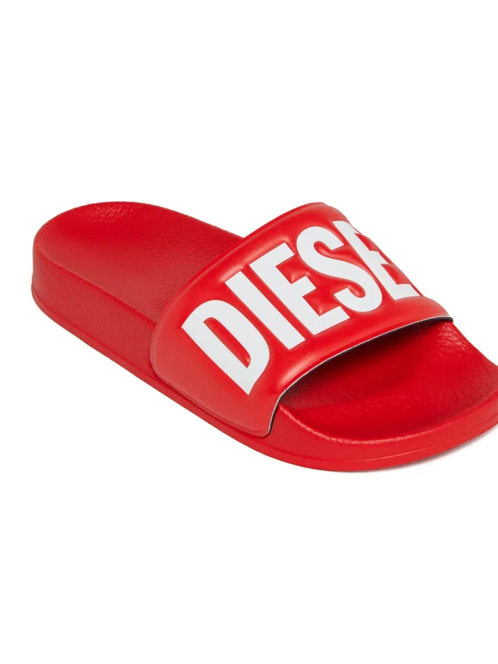 Слайды с рельефным логотипом Diesel Kids, красный — фото 4