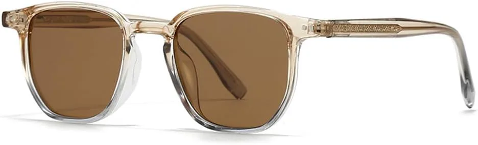 

Мужские солнцезащитные очки, модные солнцезащитные очки UV400 в стиле ретро с заклепками. Женские солнцезащитные очки цвета шампанского KTUCN, C5champagne Grey Tea