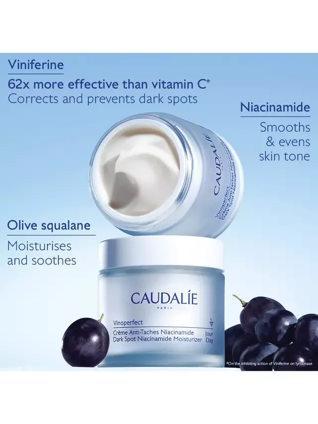 Крем для лица Caudalie — Увлажняющий Vinoperfect от пигментных пятен с ниацинамидом, 50 мл — фото 3