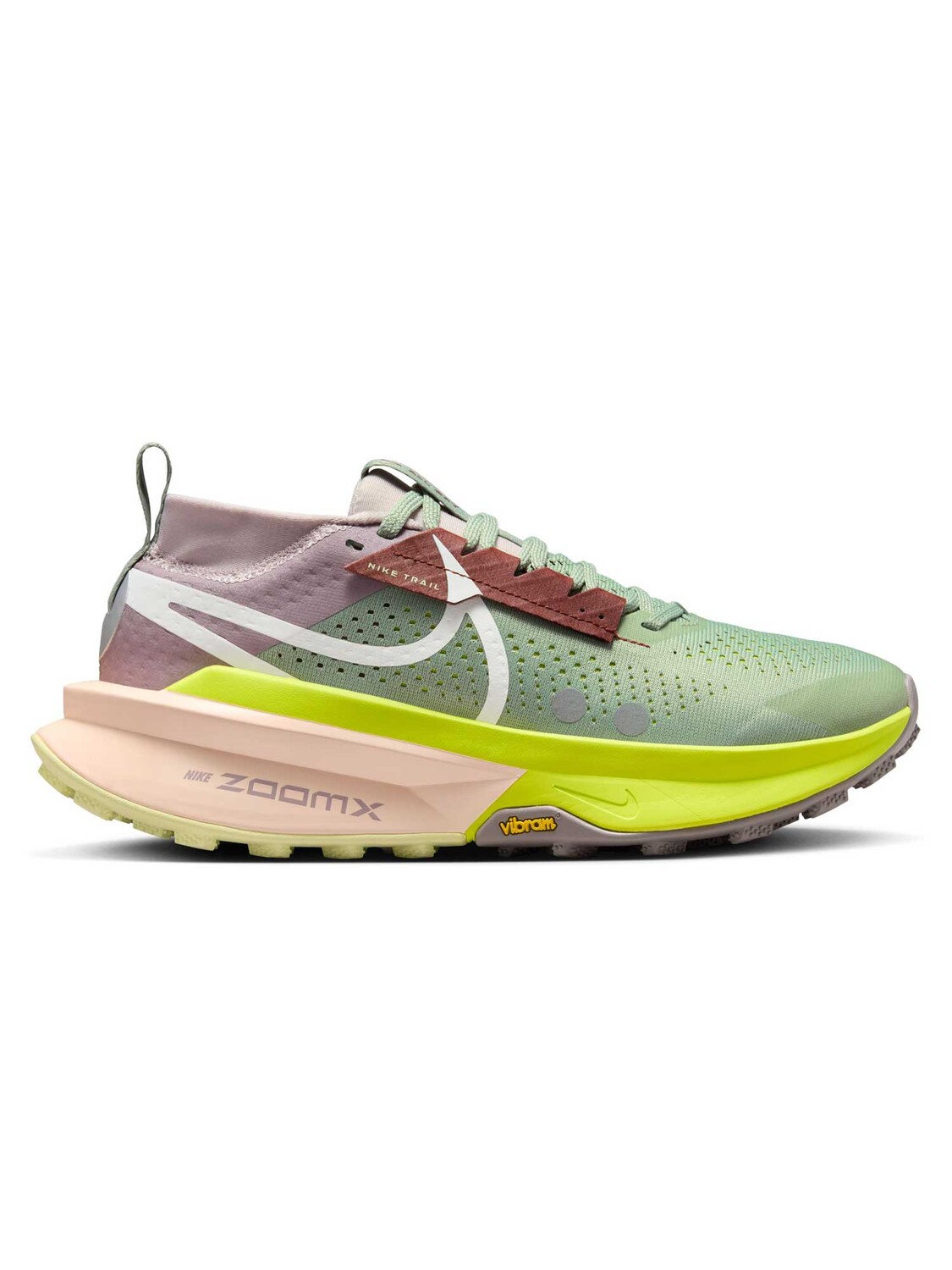 

Кроссовки Nike W ZOOMX ZEGAMA TRAIL 2, зеленый