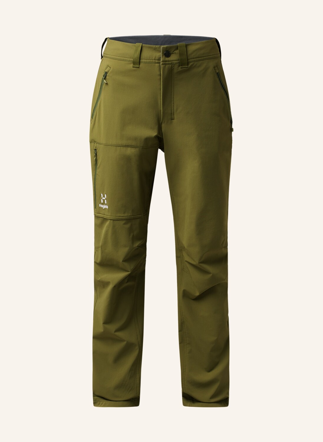 

Брюки софтшелл move softshell standard Haglöfs, оливковый