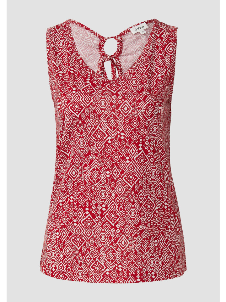 

Топ s.Oliver, красный