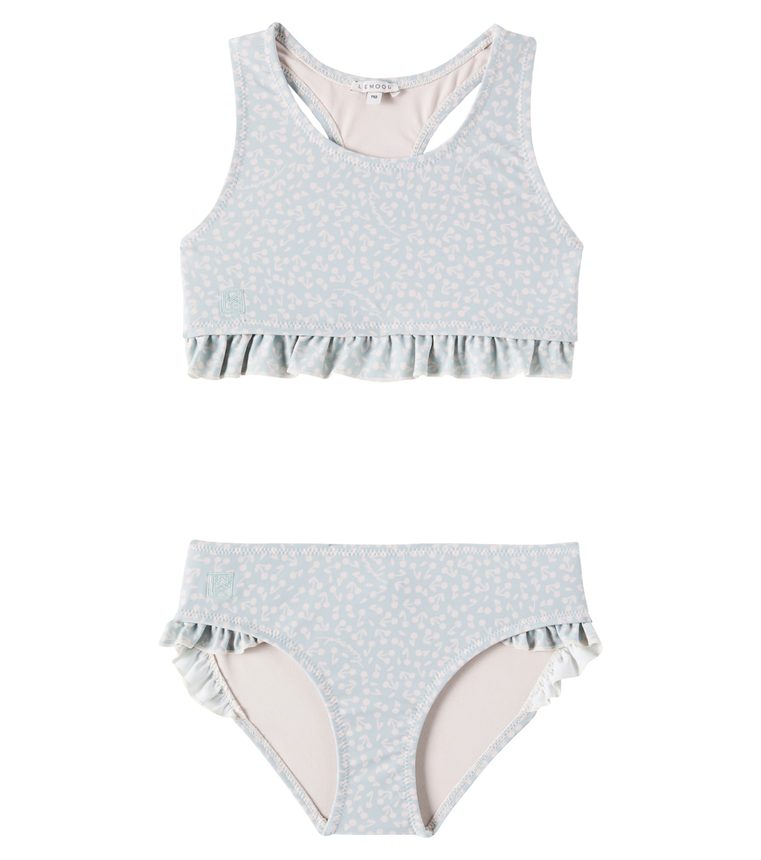 

Бикини с рюшами и принтом Bellamy Liewood, Cherry Blossom / Ice Blue