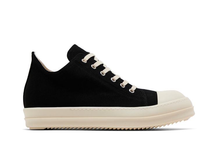 

Кроссовки Rick Owens DRKSHDW Hollywood Low 'Black Milk', черный