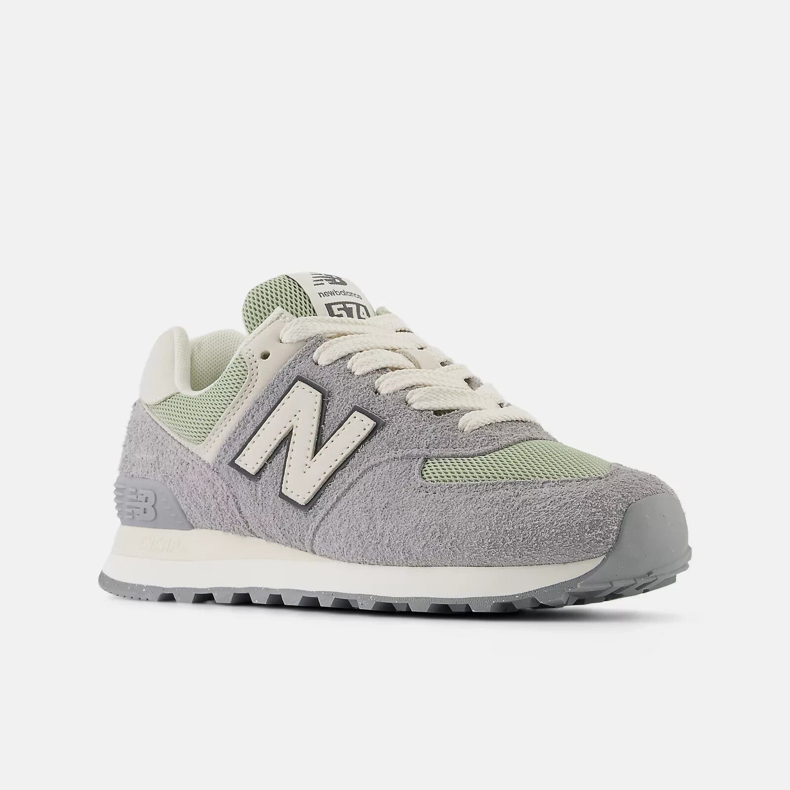 New Balance 574 WL574GA2 Кроссовки Женские Сланцево-серые Замшевые Тренировочные Туфли TF6554, серый