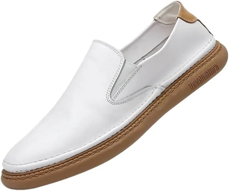 Рабочие оксфорды мужские, slip-on, белый YMGSCC