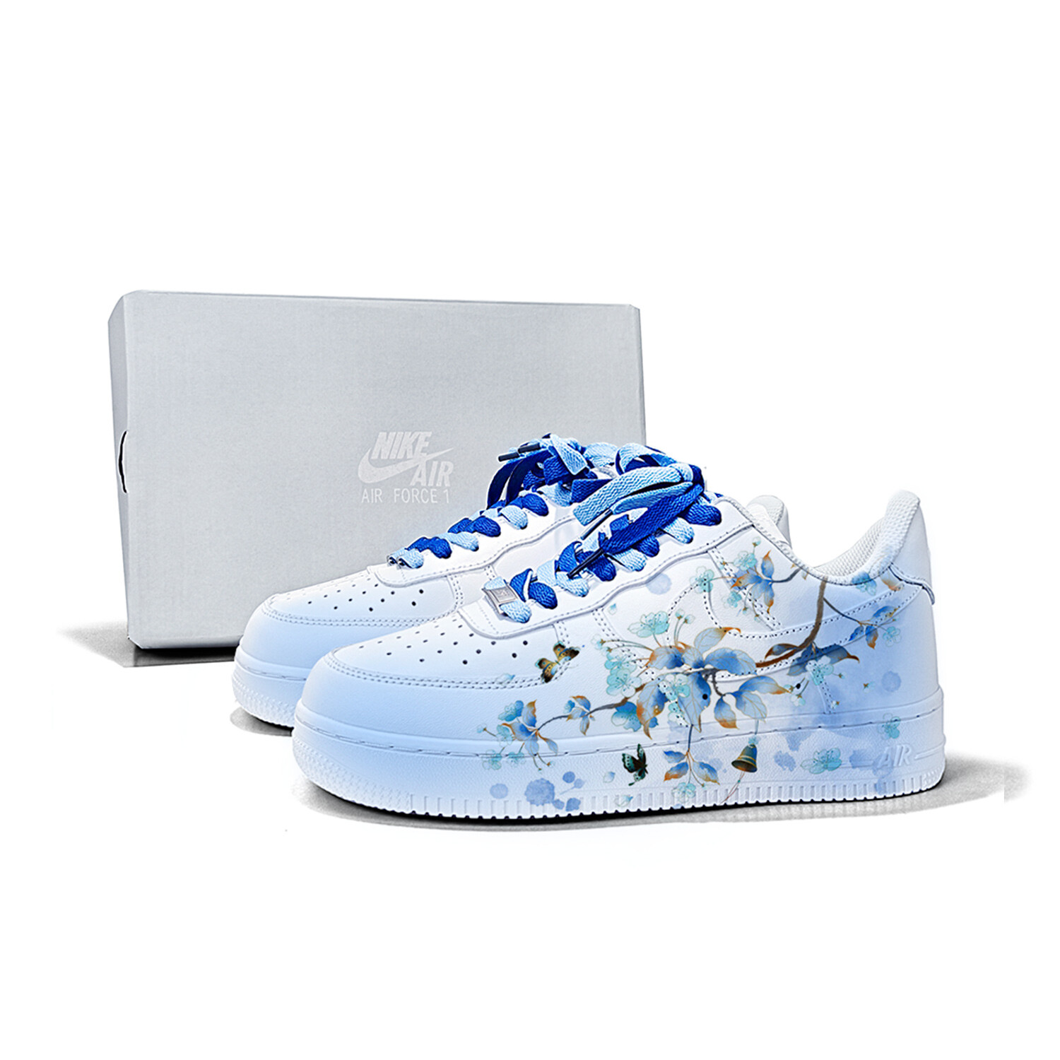 

Кроссовки Nike Air Force 1 Skateboarding Shoes Women's Low-top, белый