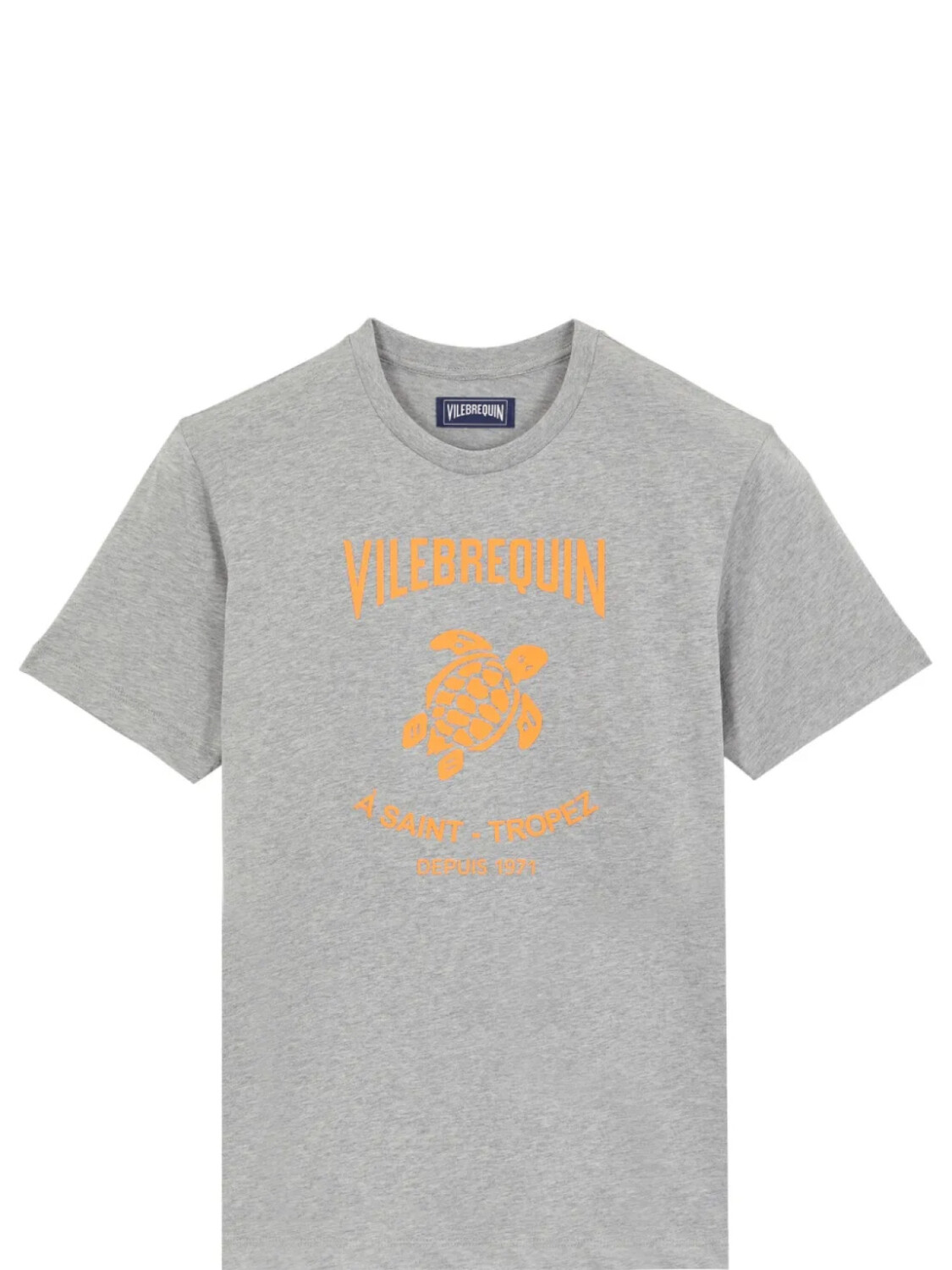 

Футболка Vilebrequin с логотипом, серый