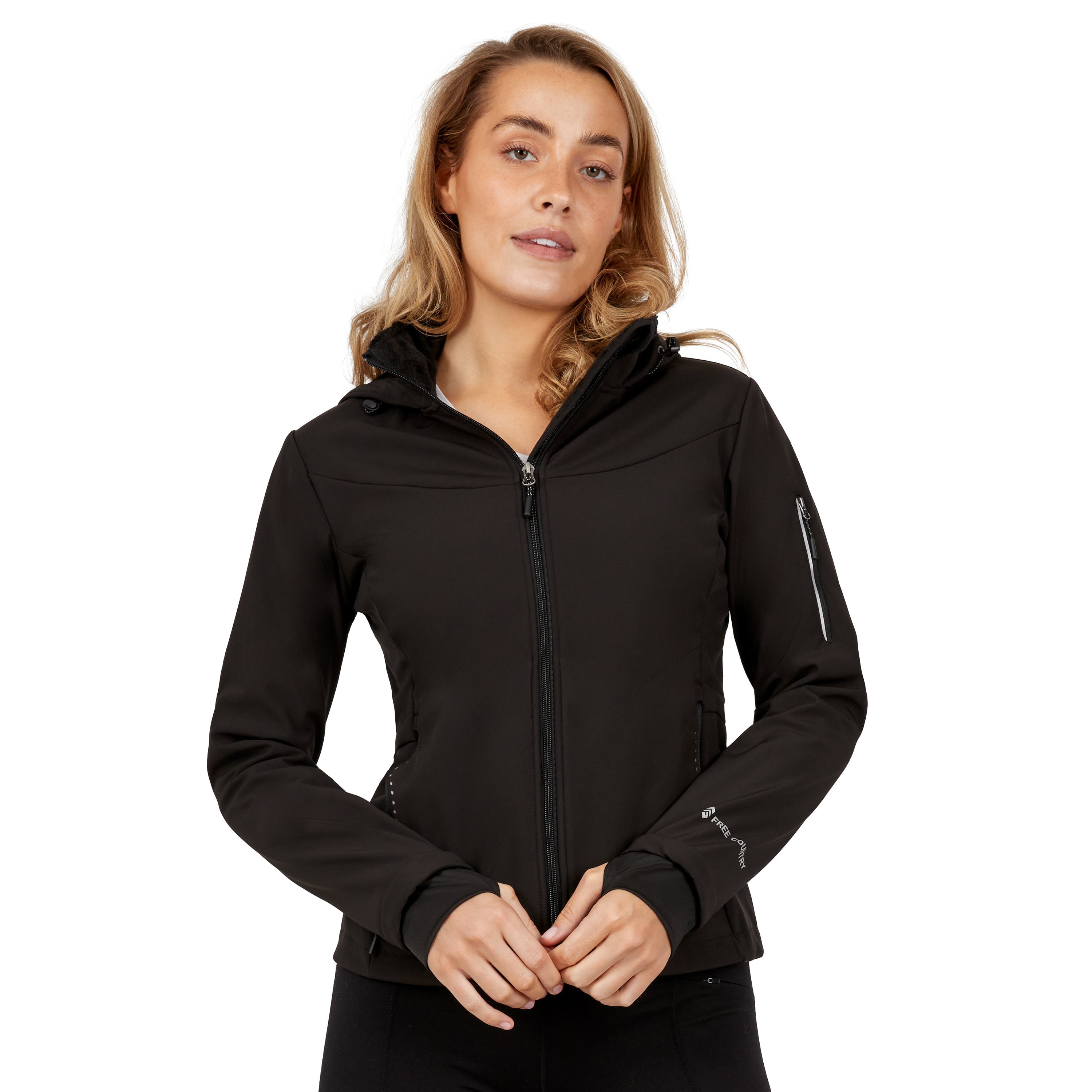 

Куртка Free Country женская StormTech Super Softshell, черный