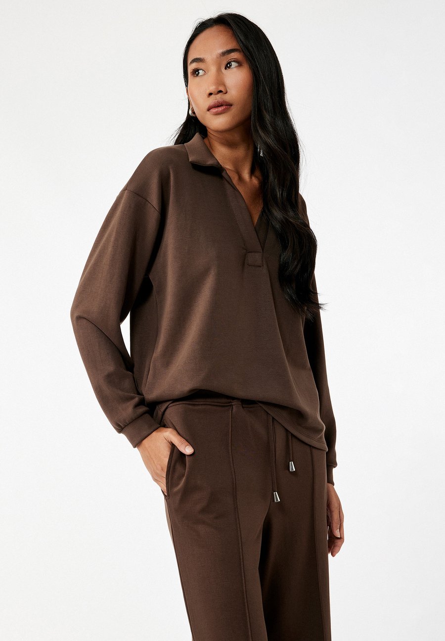 

Поло Koton Polo shirt, Brown