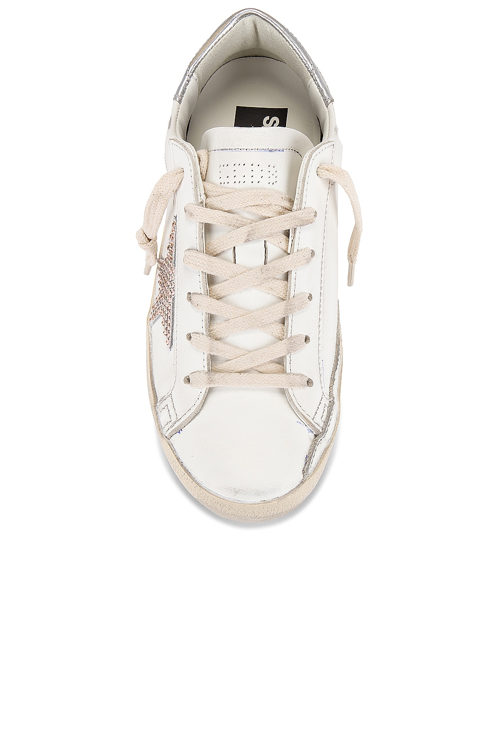 Суперзвездные кроссовки Golden Goose, белый — фото 4