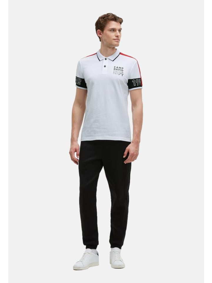 

Рубашка-поло CAMP DAVID , белый