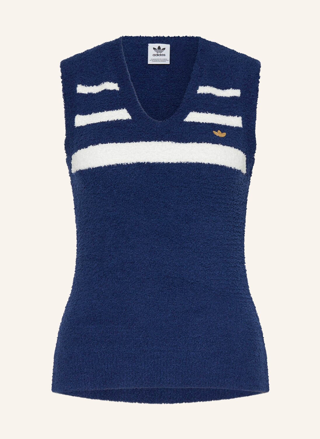 

Вязаный топ Adidas Originals, синий