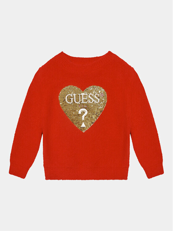 

Свитер обычного кроя Guess, красный