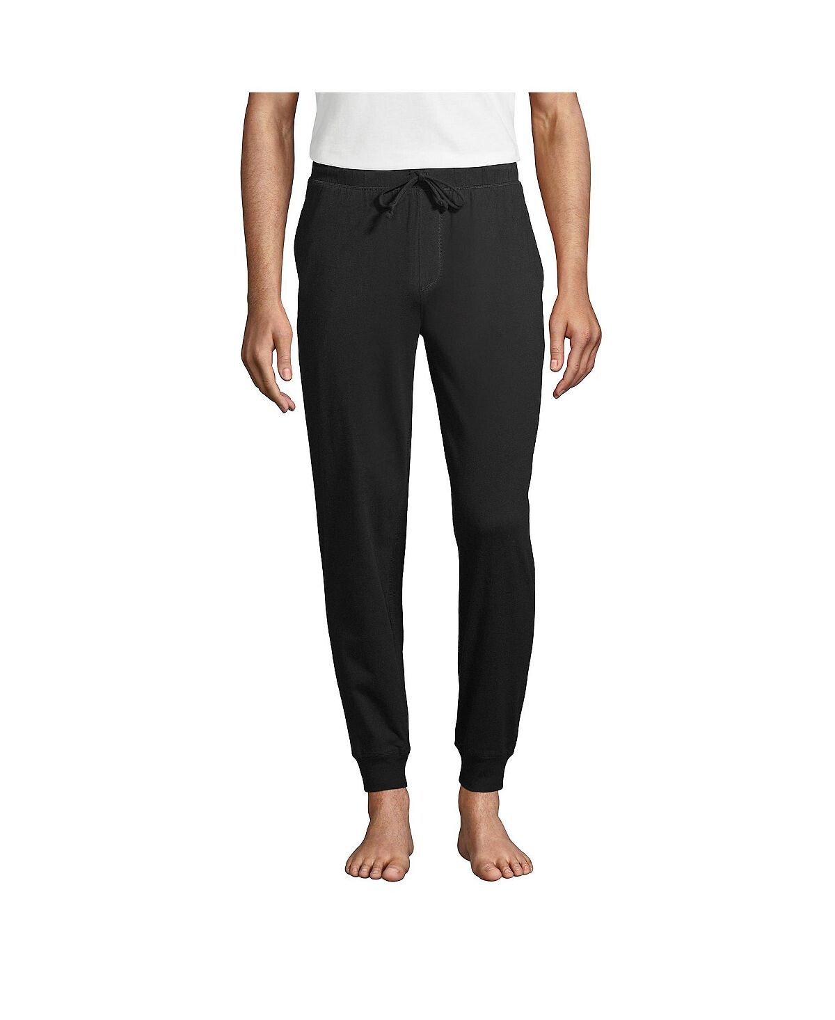 

Мужские джоггеры для сна из высокого трикотажного джерси Lands' End