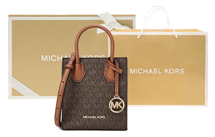 

MICHAEL KORS Мерсер Кроссбоди с логотипом и кожаной отделью