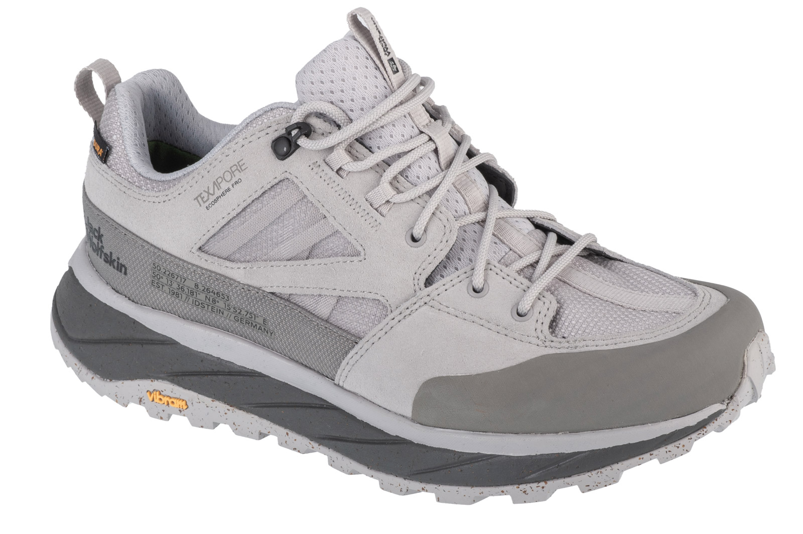 

Походная обувь Jack Wolfskin Jack Wolfskin Terraquest Texapore Low M, серый