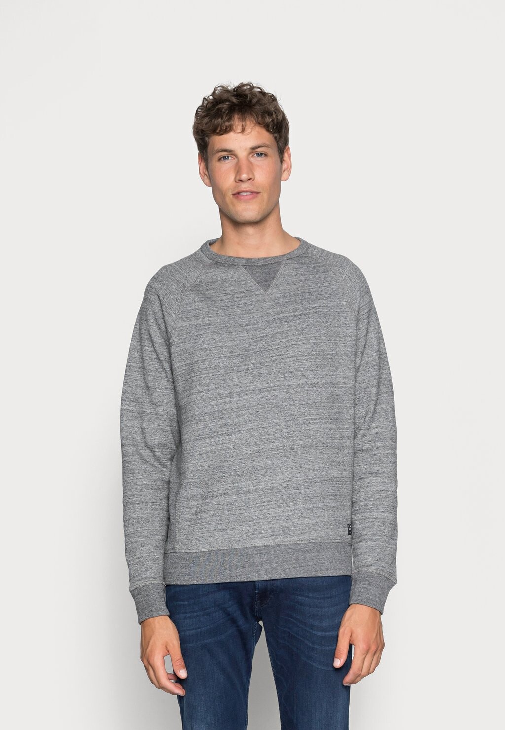 

Толстовка BHBHALTON CREW NECK SWEATSHIRT Blend, цвет pewter mix