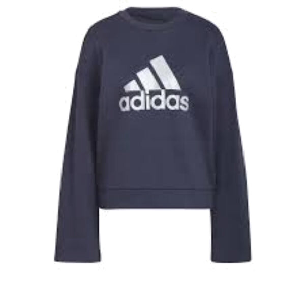 

Свитера Essentials Logo Extra Large French Terry свободный крой толстовка азиатские размеры Adidas, черный