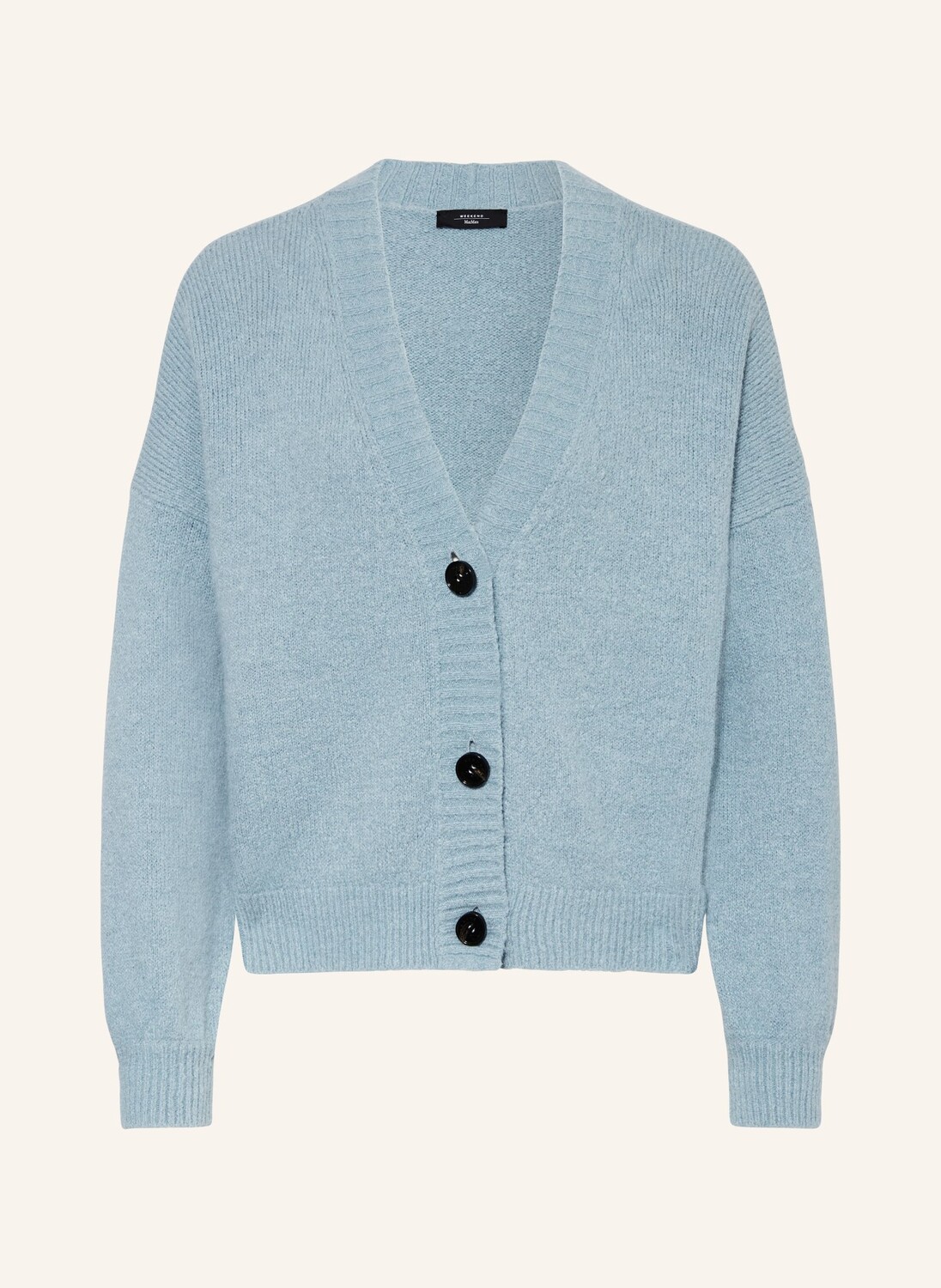 

Кардиган додо с альпакой Weekend Max Mara, голубой
