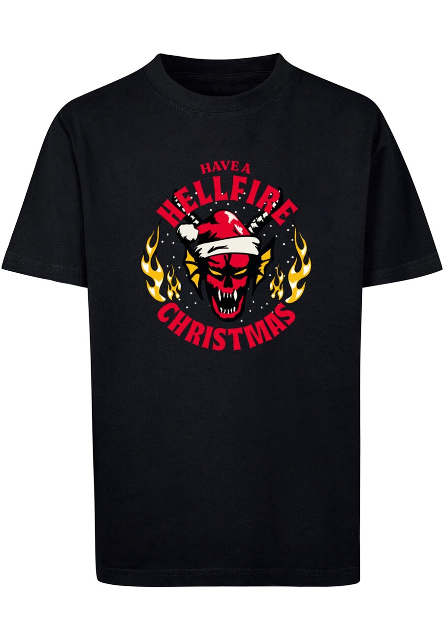 

Рубашка ABSOLUTE CULT Stranger Things - Have A Hellfire Christmas, черный
