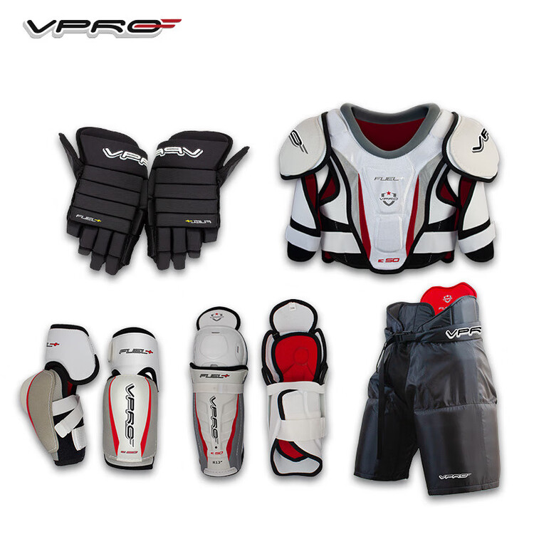 

He Jiagong Комплект защитной экипировки Ice Ball для детей и подростков, ролики и хоккей, нагрудник, шлем, перчатки [взрослый набор 5 предметов] грудь/локоть/нога/штаны/рука