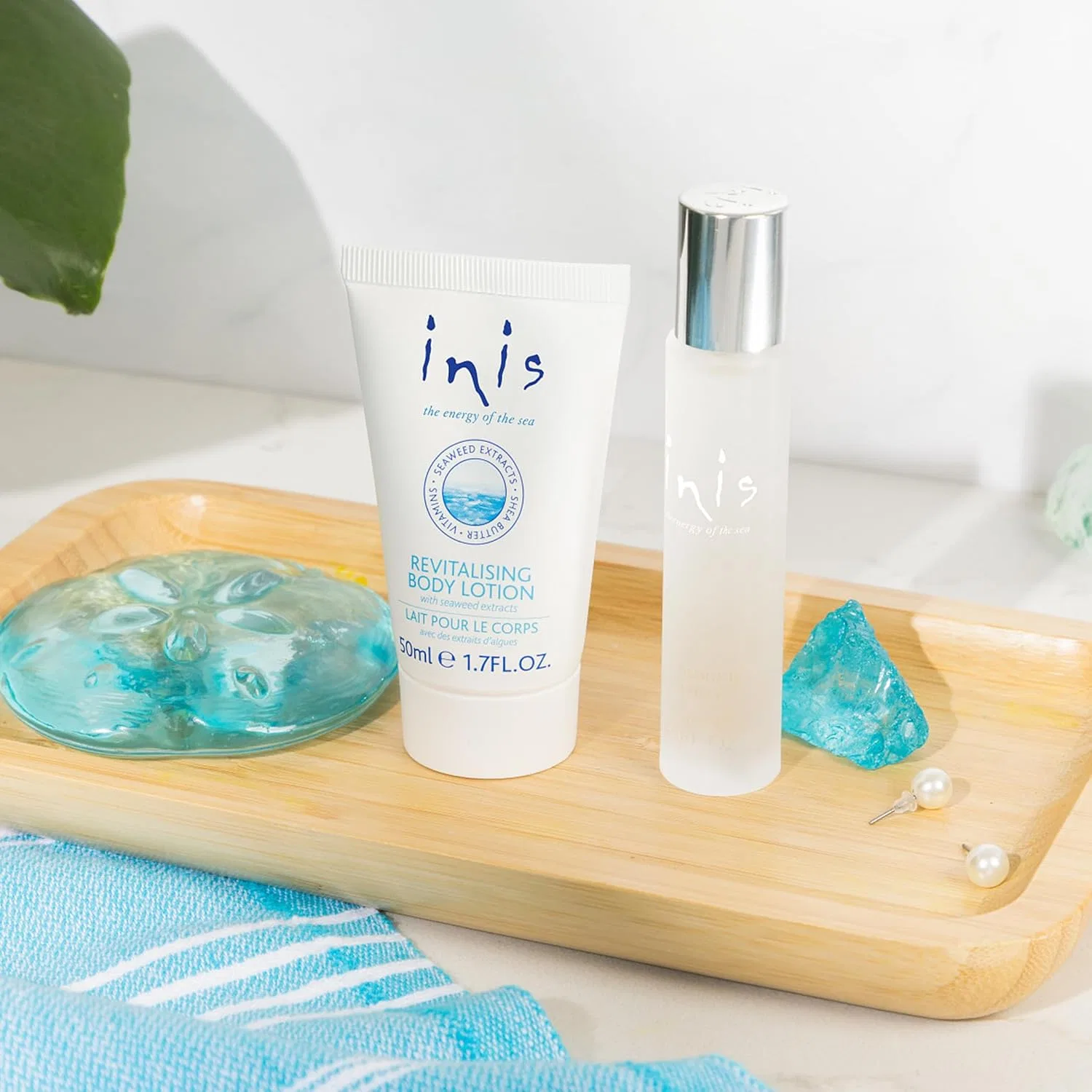 Дорожный набор «Inis the Energy of the Sea» с одеколоном и лосьоном для тела Inis The Energy Of The Sea — фото 2