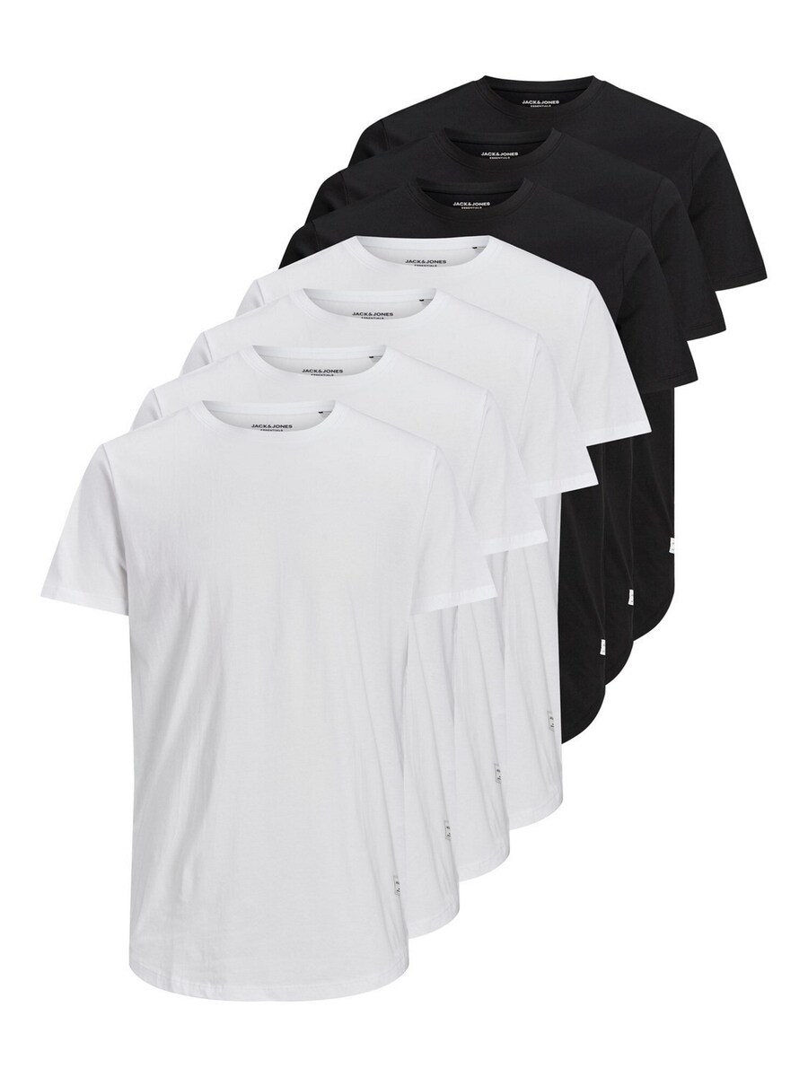 

Рубашка JACK & JONES JJENoa, черный/белый