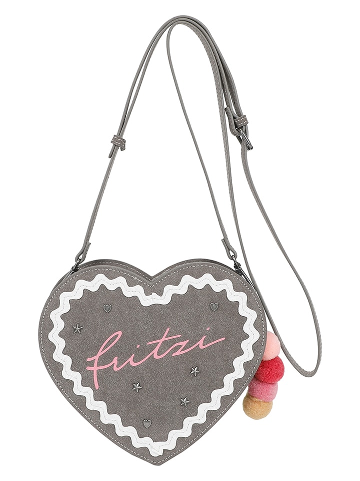 

Fritzi aus Preußen Сумка через плечо темно-серого цвета - (Ш)22,5 x (В)20,5 x (Г)5,5 см