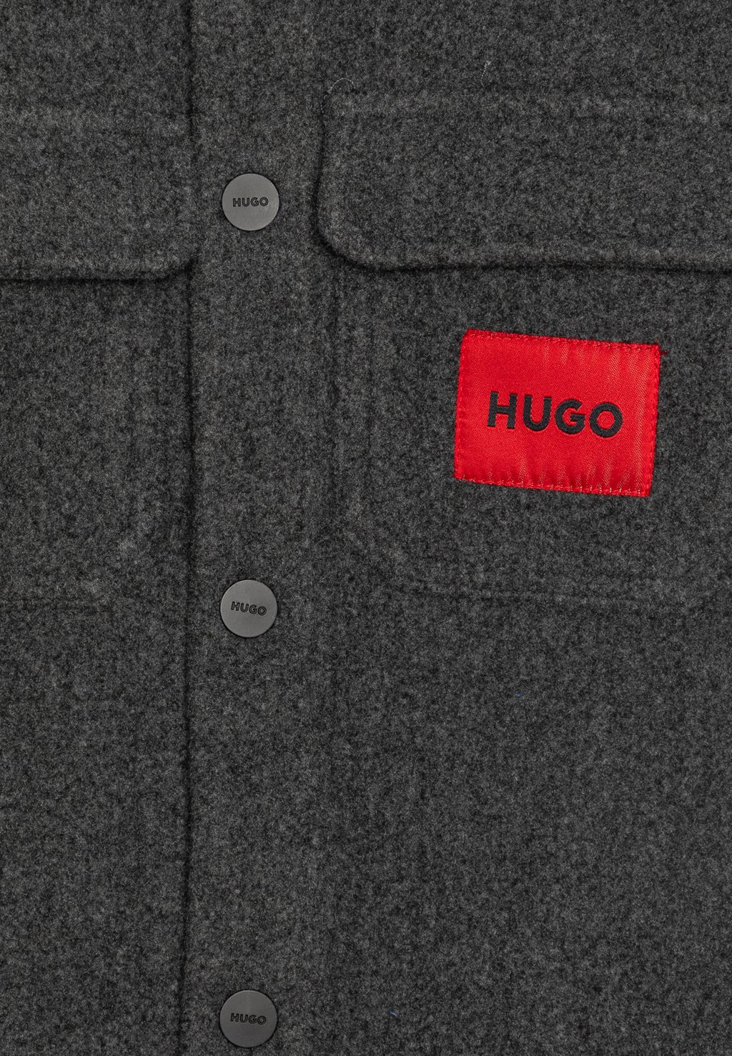 

Переходная куртка OVERSHIRT HUGO Kids, темно-серый