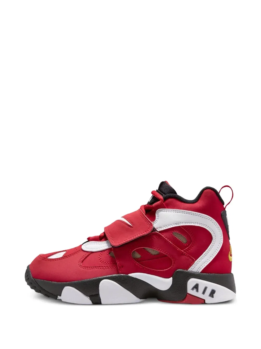 Кроссовки Air Diamond Turf с двумя ремешками Nike Kids, красный