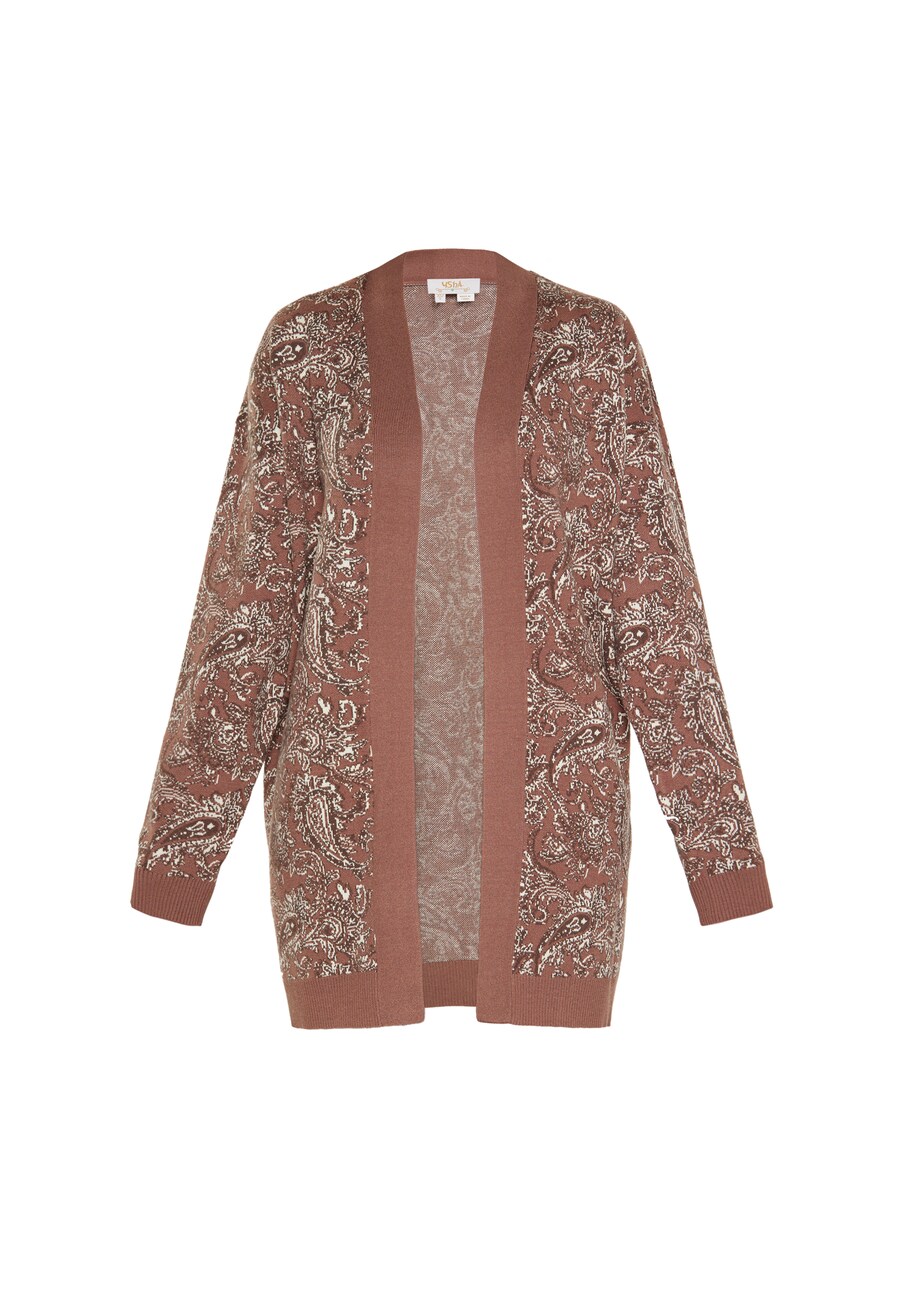 

Вязаный кардиган usha FESTIVAL, коричневый