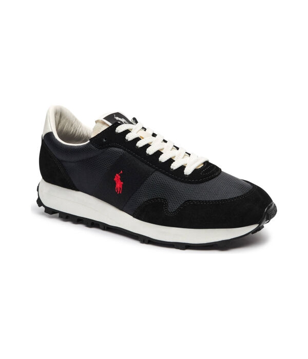 

Кожаные кроссовки Polo Ralph Lauren, черный