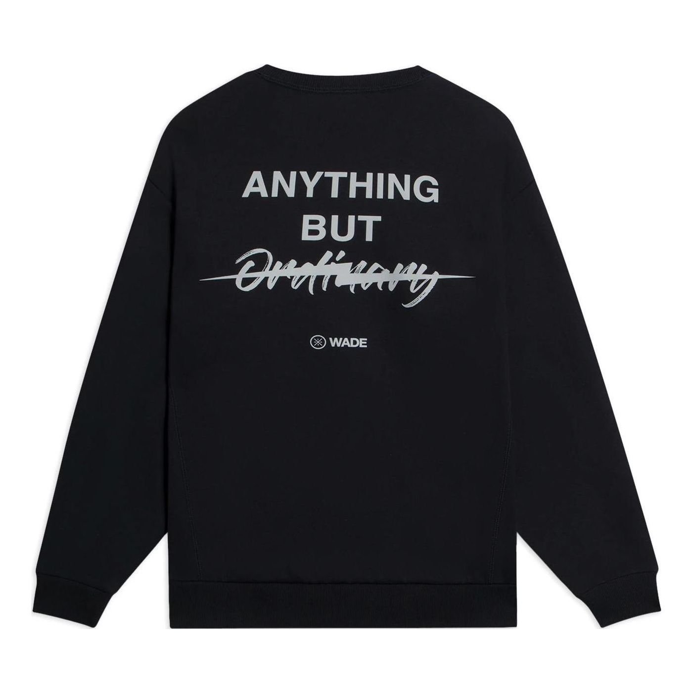 

Спортивная толстовка Li-Ning Way Of Wade Graphic Sweatshirt 'Black' AWDSC41-1, черный