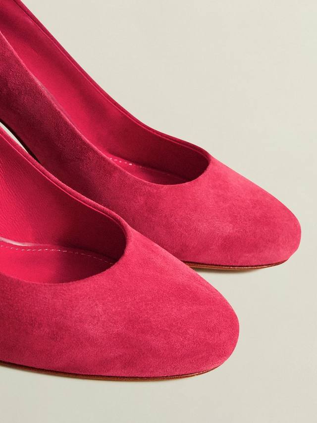 Замшевые туфли-лодочки лиззи Hobbs, цвет Zinnia Pink — фото 4