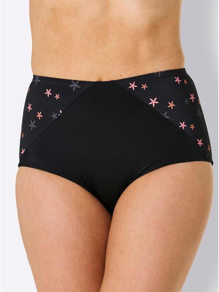 

WITT WEIDEN Трусы с высокой талией: 2 пары с черным принтом + 1 пара черных