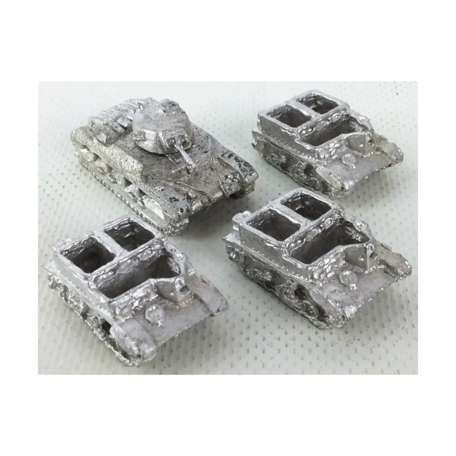 

Маркеры разбитого танка #2, Flames of War - WWII - Bases, Accessories & Destroyed Vehicles - Loose Miniatures