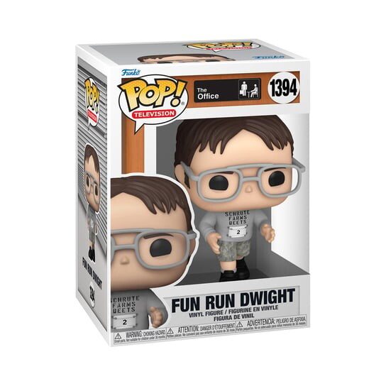 

Funko POP! Телевидение, коллекционная фигурка, The Office, Fun Run Dwight