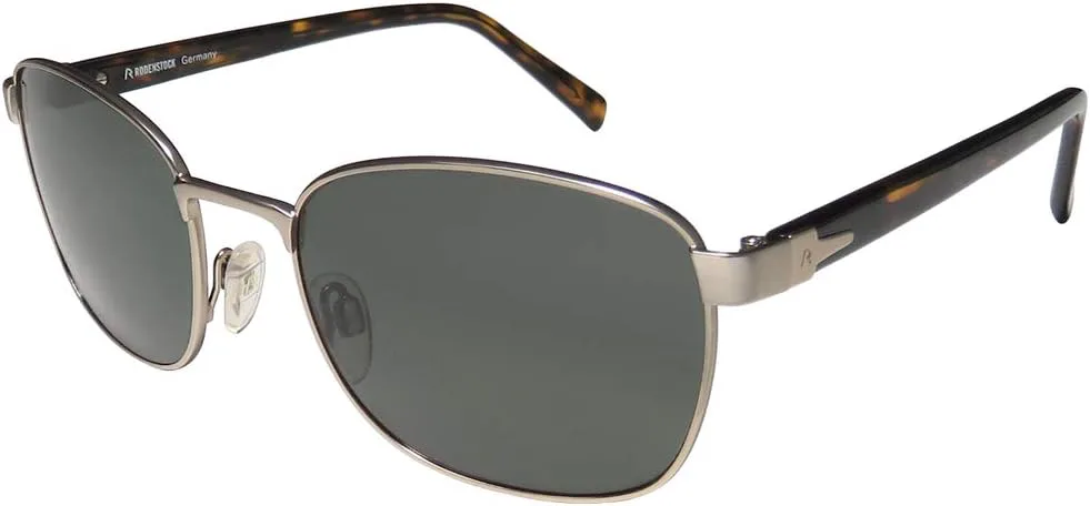 

Солнцезащитные очки Rodenstock R1416, дизайнерские, в полной оправе, с линзами, защищающими от 100% UVA и UVB излучения (54-19-140, золотистый/гавана), Gold/Havana