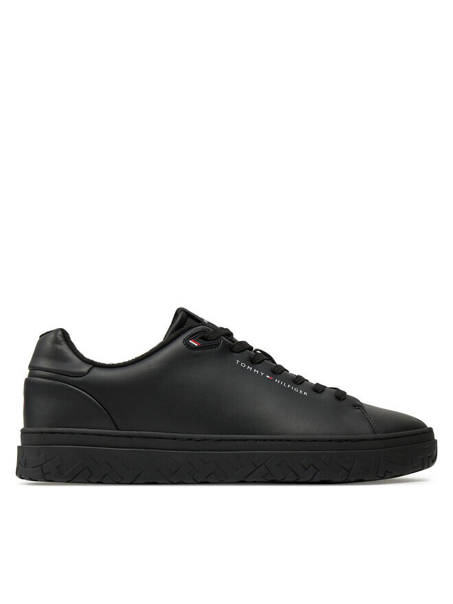 

Кроссовки Tommy Hilfiger Court Thick Cupsole Leather FM0FM05208 Negro, черный