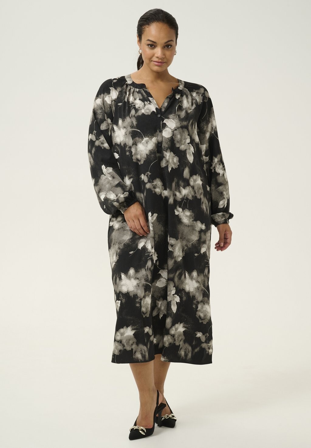 

Повседневное платье BERNINA Kaffe Curve, черный