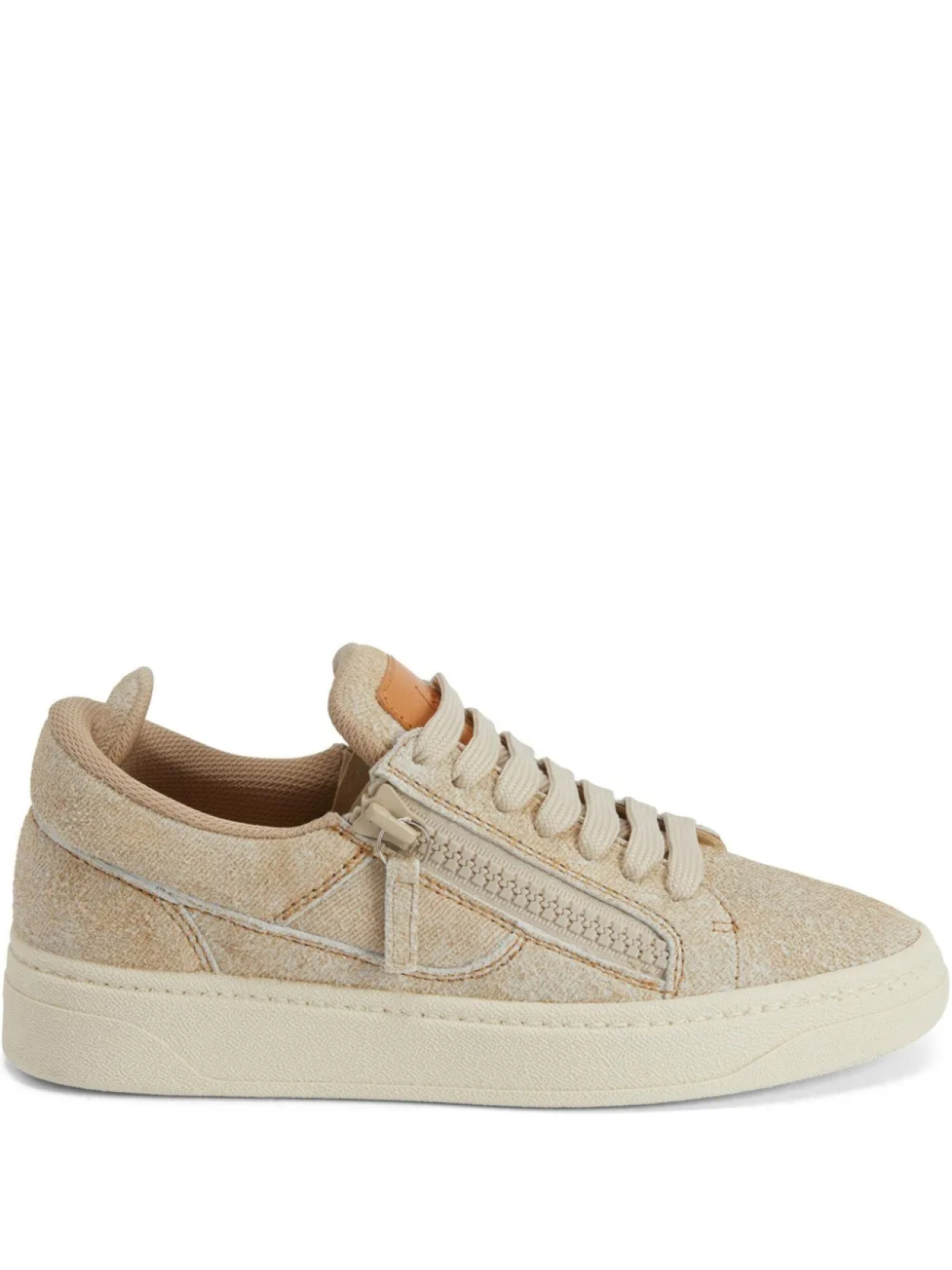 Кроссовки с застежкой-молнией Giuseppe Zanotti, нейтральный