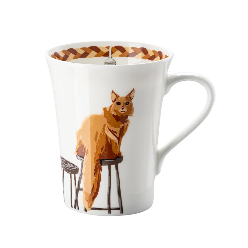 

My Mug Collection - Cats & Dogs - Кружка Мейн-кун с ручкой 0,40 л Hutschenreuther, красочный