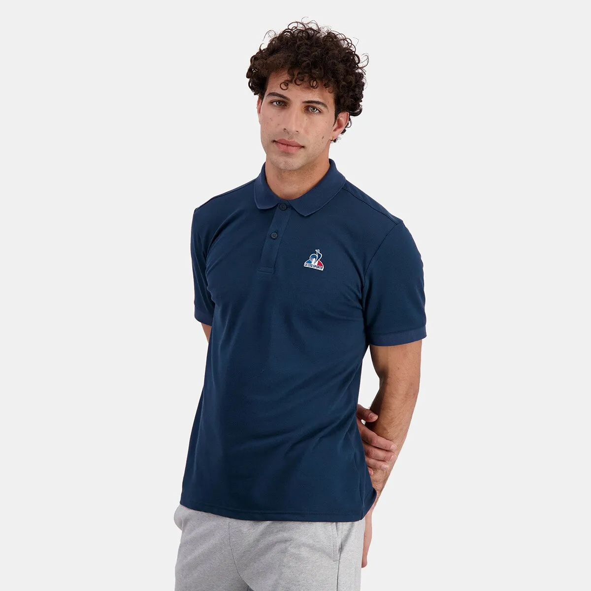 

ESS Polo SS No. 1 M Le Coq Sportif Мужская футболка, темно-синий