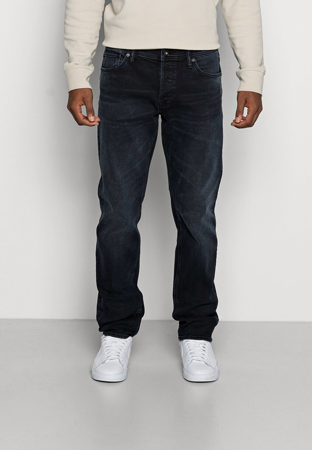 

Джинсы свободного кроя Jack & Jones JJIMIKE JJORIGINAL, цвет Black Denim