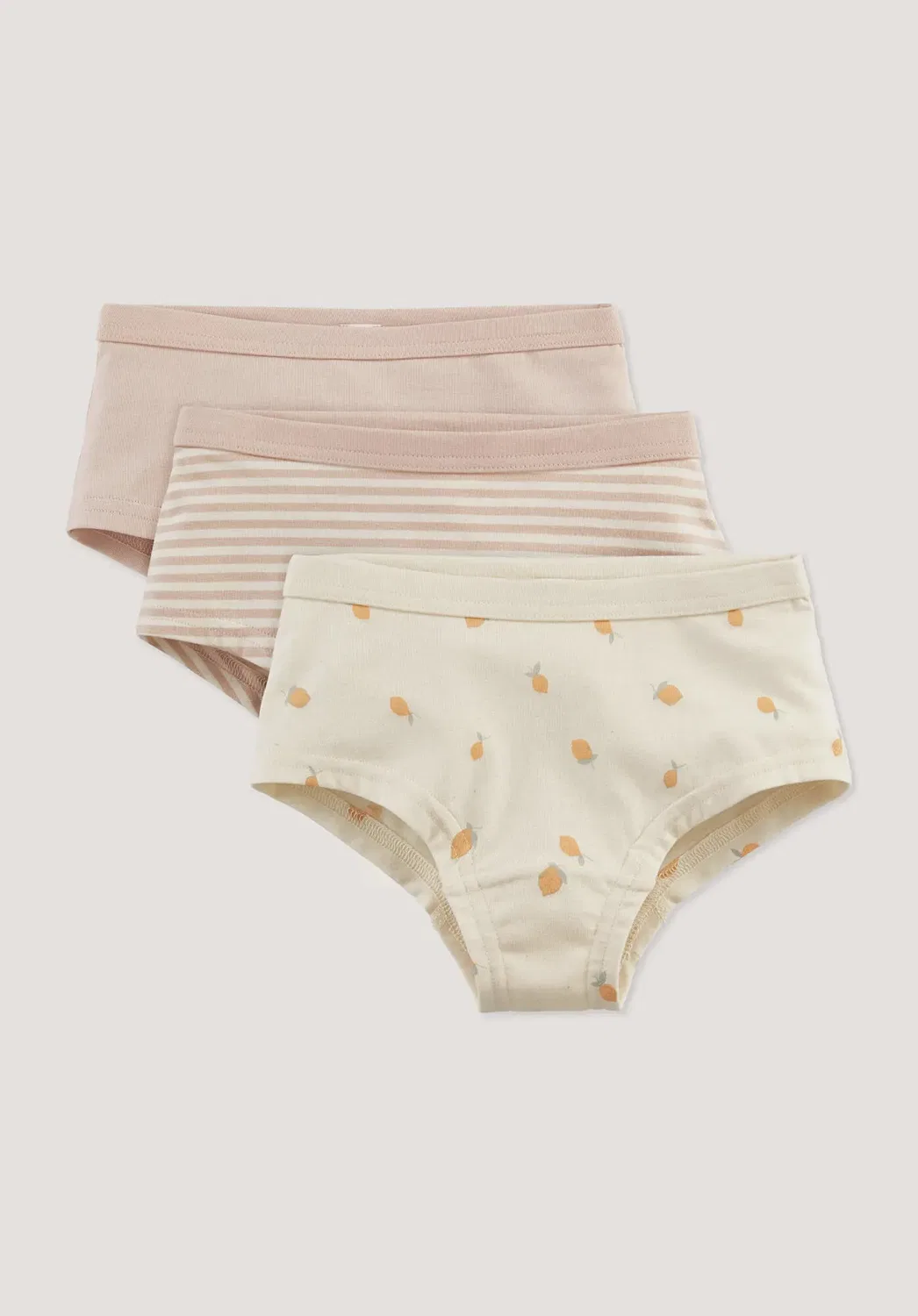 Трусы детские 3er-Pack, Hessnatur, cremerosa