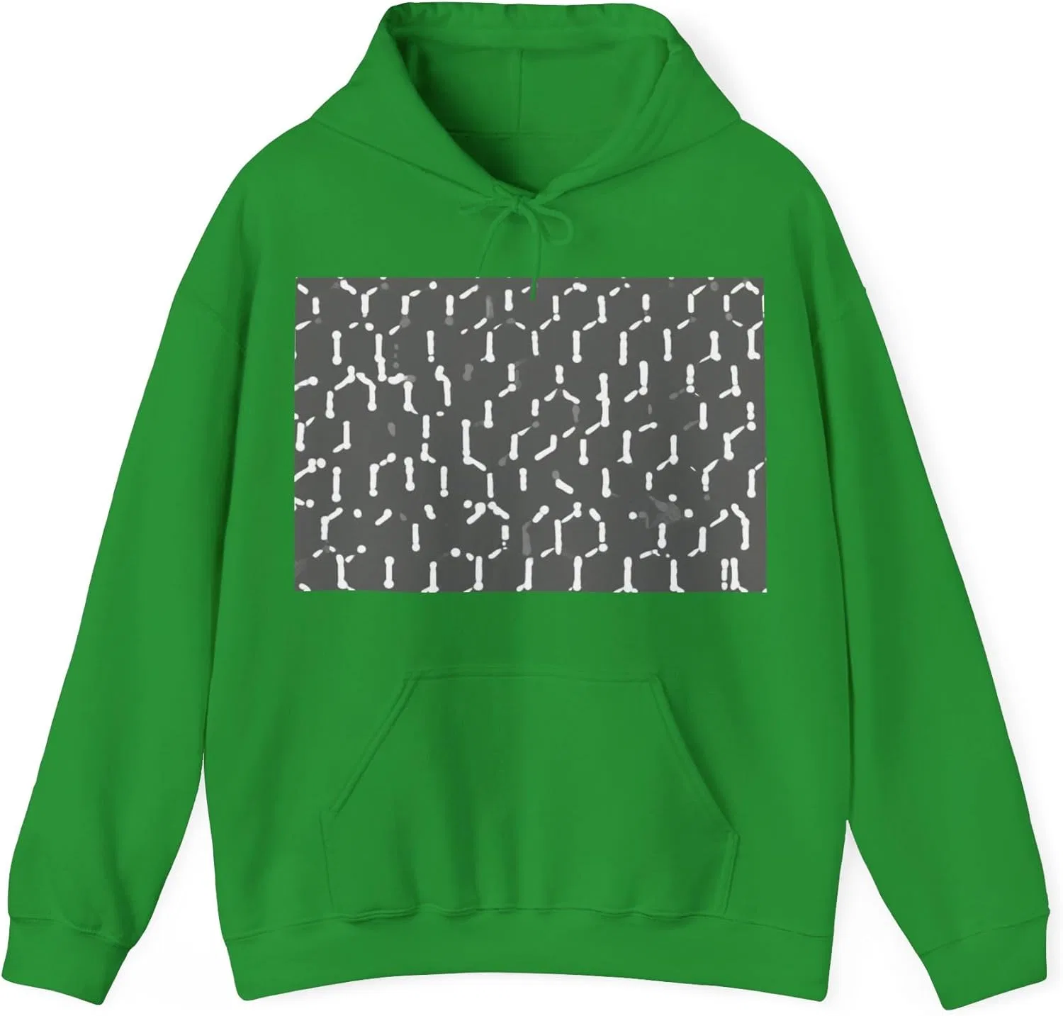 Толстовка с капюшоном unisex, Gildan, Irish Green