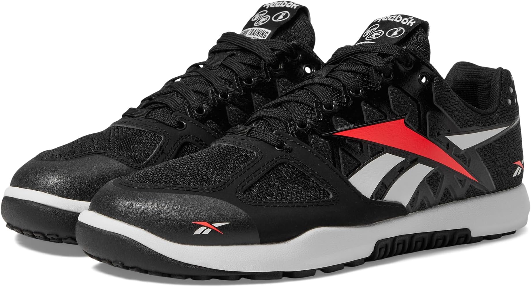 

Кроссовки Reebok Nano 2.0, цвет White/Black/Neon Cherry